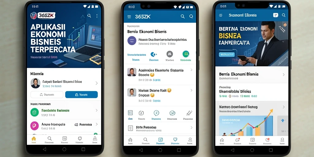 Antarmuka aplikasi 365ZK yang informatif dan modern.