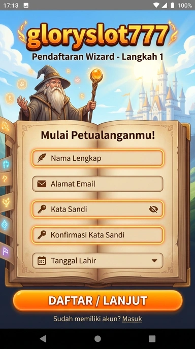 Buat Akun Baru Gloryslot777 Dengan Mudah